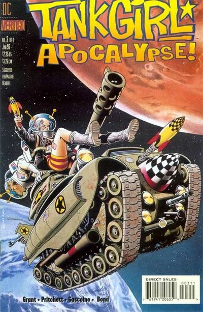 Cover of Tank Girl Goes to Mars