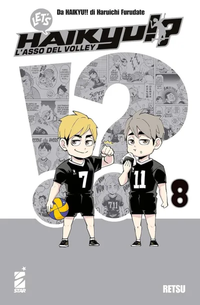 Cover of Let's haikyuu!? 8