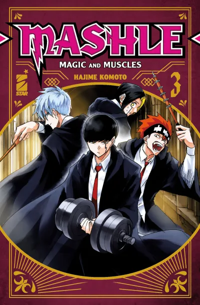 Cover of Mashle: Magic and muscles 3