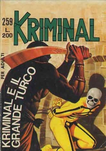 Cover of Kriminal e il grande turco