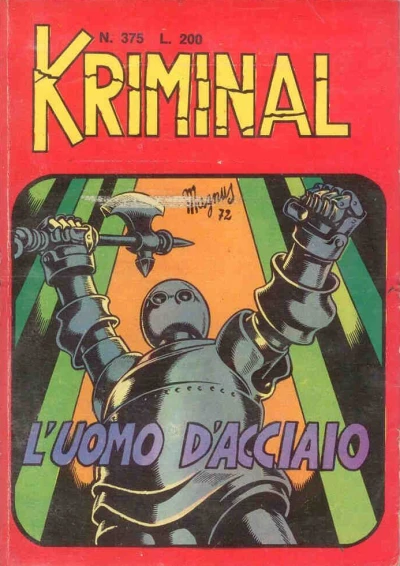 Cover of L'uomo d'acciaio