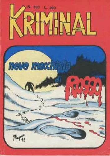 Cover of Neve macchiata di rosso