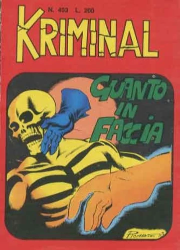 Cover of Guanto in faccia