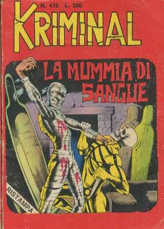 Cover of La mummia di sangue