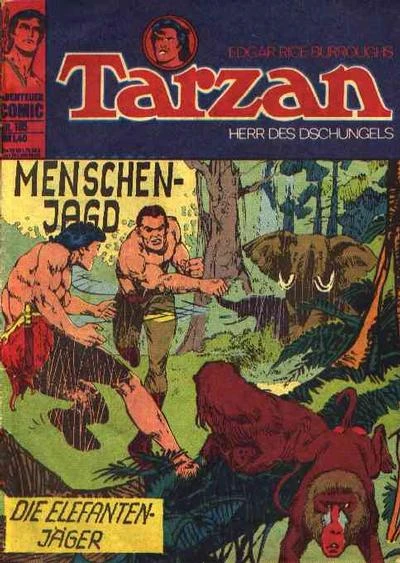 Cover of Menschen-Jagd : Die Elefanten-Jager