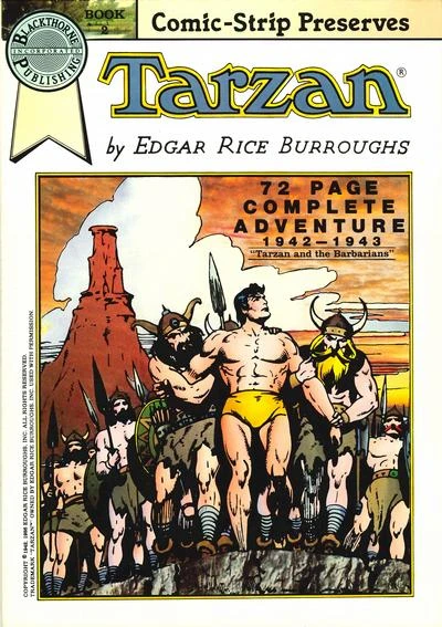 Cover of Tarzan and the Barbarians