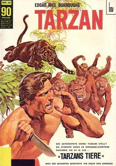 Cover of Tarzans Tiere