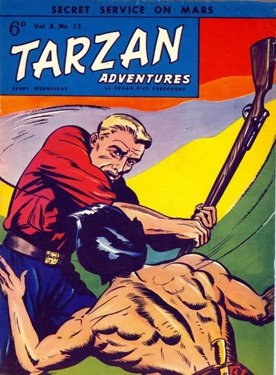 Cover of Secret Service on Mars