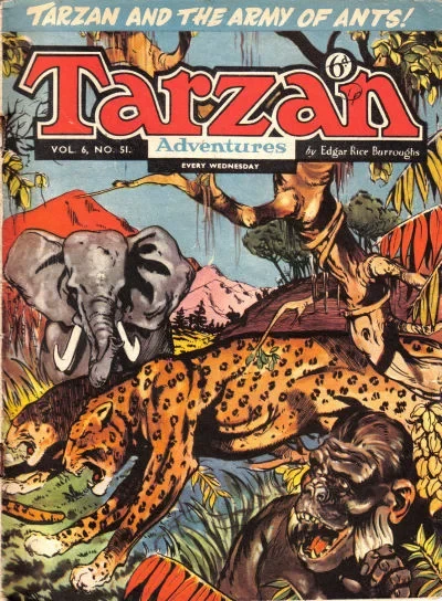 Cover of Tarzan and the Army of Ants
