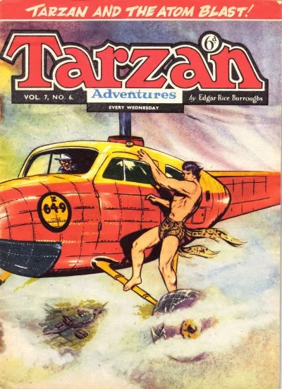 Cover of Tarzan and the Atom Blast