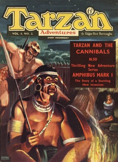 Cover of Tarzan and the Cannibals