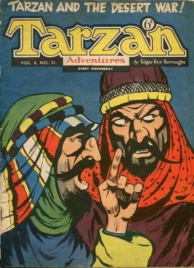 Cover of Tarzan and the Desert War
