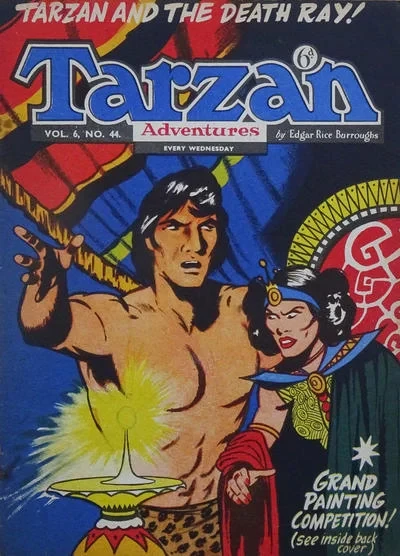 Cover of Tarzan and the Death Ray!