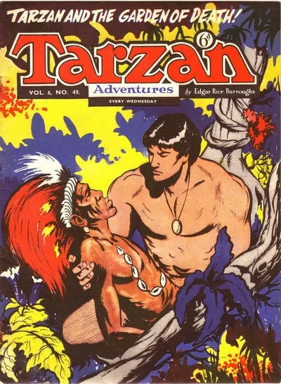 Cover of Tarzan and the Garden of Death!