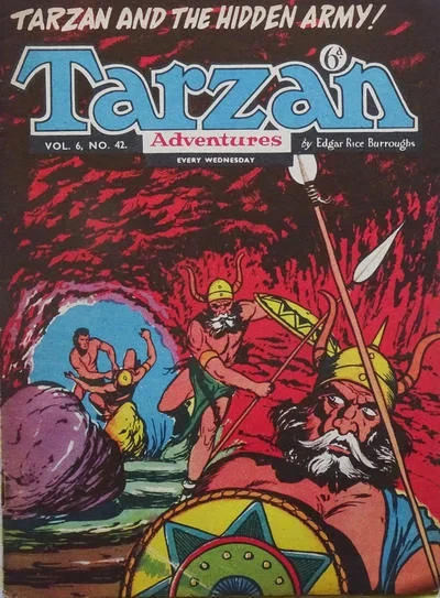 Cover of Tarzan and the Hidden Army!