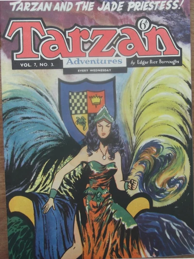 Cover of Tarzan and the Jade Priestess