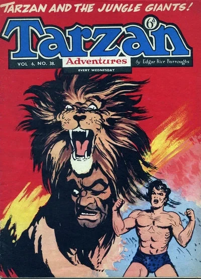 Cover of Tarzan and the Jungle Giants!