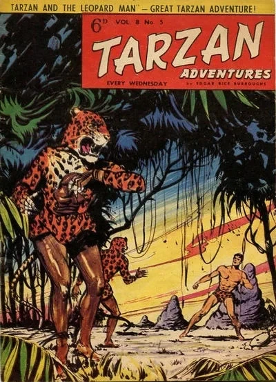 Cover of Tarzan and the Leopard Man