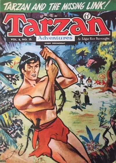 Cover of Tarzan and the Missing Link!