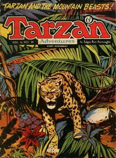 Cover of Tarzan and the Mountain Beasts