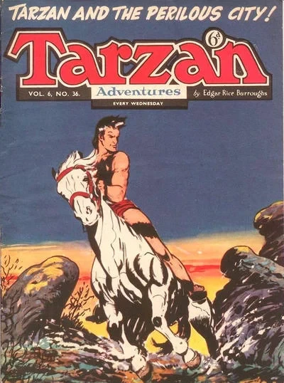 Cover of Tarzan and the Perilous CIty
