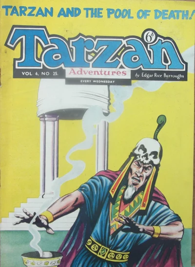 Cover of Tarzan and the Pool of Death