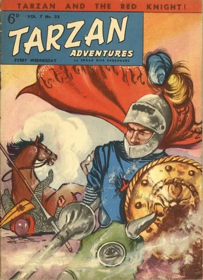 Cover of Tarzan and the Red Knight