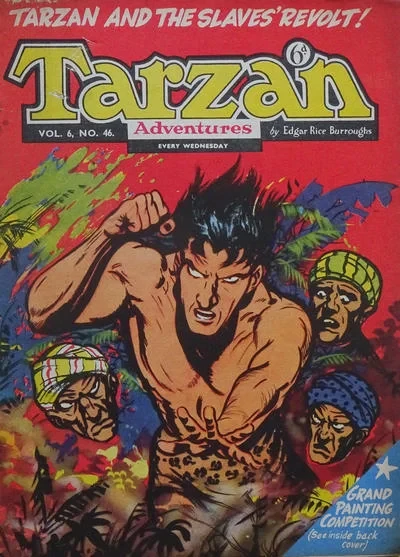 Cover of Tarzan and the Slaves' Revolt