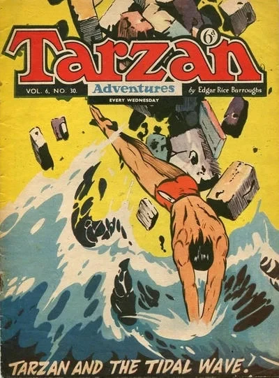 Cover of Tarzan and the Tidal Wave!