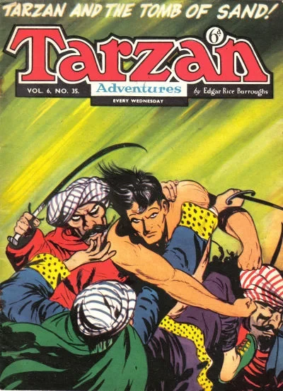 Cover of Tarzan and the Tomb of Sand