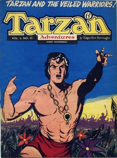 Cover of Tarzan and the Veiled Warriors