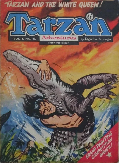 Cover of Tarzan and the White Queen!