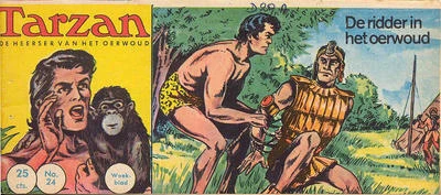 Cover of De ridder in het oerwoud