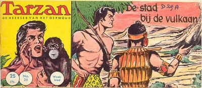 Cover of De stad bij de vulkaan