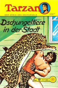 Dschungeltiere in der Stadt
