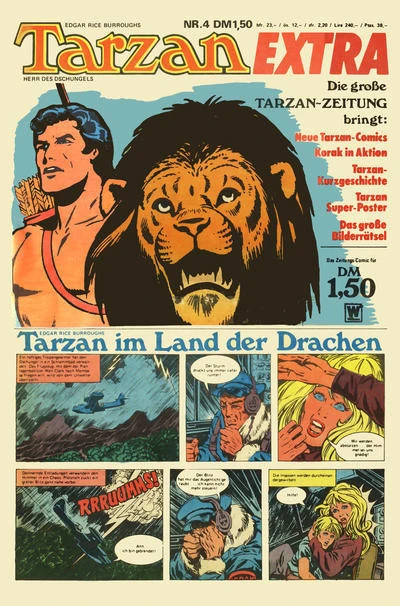 Cover of Tarzan im land der Drachen