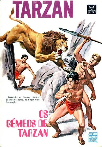 Cover of Os Gemeos de Tarzan