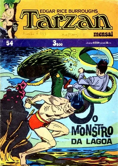 Cover of O Monstro da Lagoa