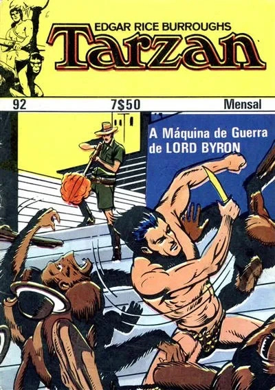 Cover of A Maquina de Guerra de Lord Byron