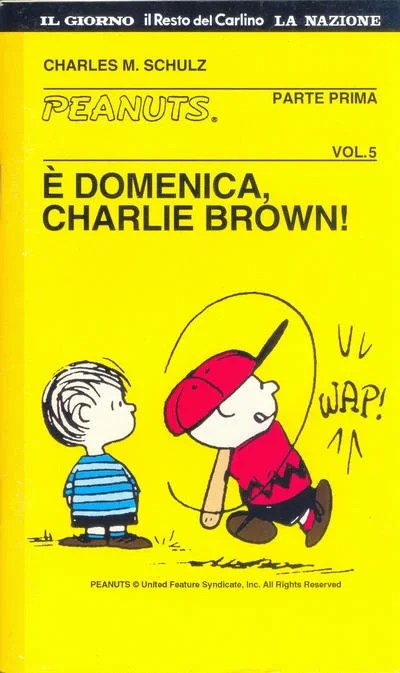 Cover of E Domenica, Charlie Brown!