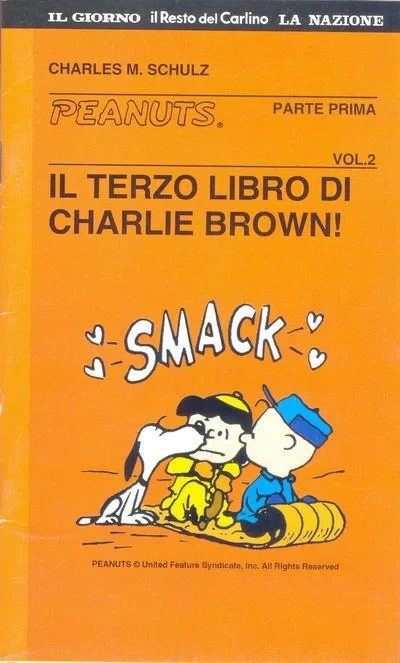 Cover of Il Terzo Libro di Charlie Brown!