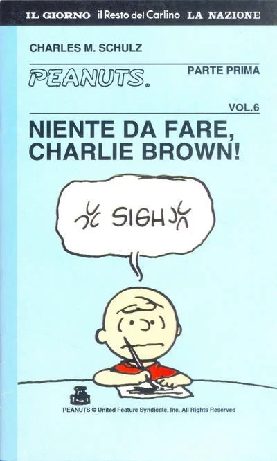 Cover of Niente da Fare, Charlie Brown!