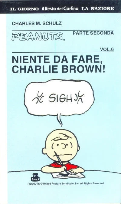 Cover of Niente da Fare, Charlie Brown