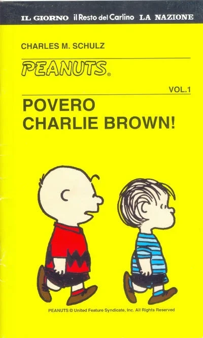 Cover of Povero Charlie Brown!