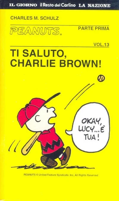 Cover of Ti Saluto, Charlie Brown!