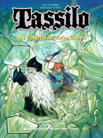 Cover of Die Zauberin der tiefen Wasser