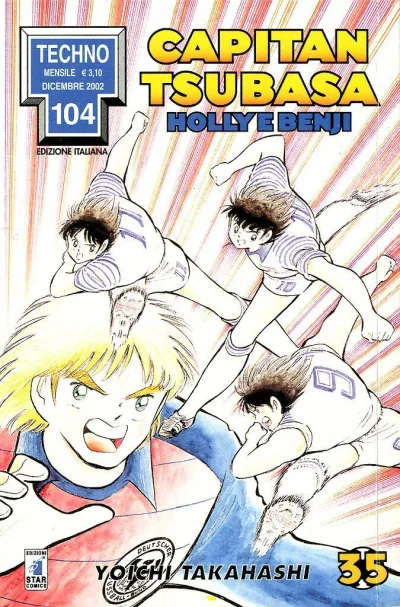 Cover of Capitan Tsubasa - Holly e Benji 35