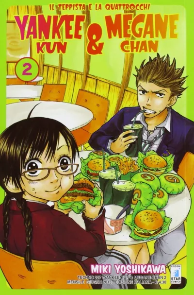 Cover of Yankee-kun & Megane-chan 2