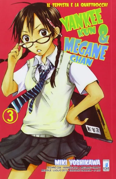 Cover of Yankee-kun & Megane-chan 3