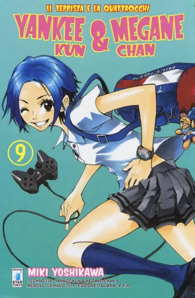 Cover of Yankee-kun & Megane-chan 9